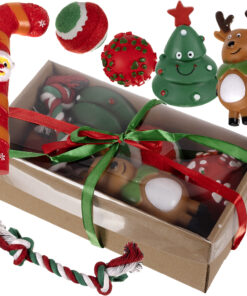 Jõulupakk koerale - koeramänguasjad 6tk