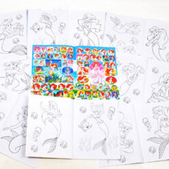 Alternative view of Kleepsudega värviraamat Merineitsi