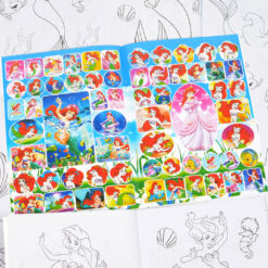 Kleepsudega värviraamat Merineitsi Soodukas.Com