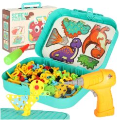 5in1 mosaiigikohver kruvikeerajaga (285+ osa)