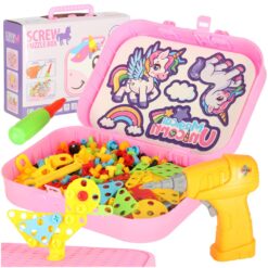 5in1 mosaiigikohver kruvikeerajaga (285+ osa)