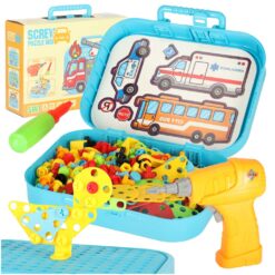 5in1 mosaiigikohver kruvikeerajaga (285+ osa)