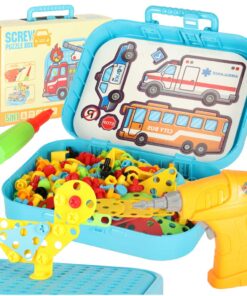 5in1 mosaiigikohver kruvikeerajaga (285+ osa)