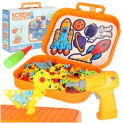 5in1 mosaiigikohver kruvikeerajaga (285+ osa)