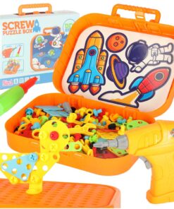 5in1 mosaiigikohver kruvikeerajaga (285+ osa)