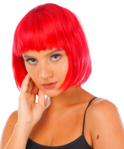 Lühike punane parukas