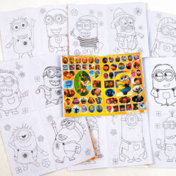 Alternative view of Kleepsudega värviraamat Minions