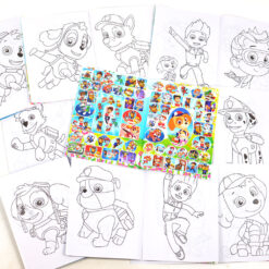 Alternative view of Kleepsudega värviraamat Käpapatrull