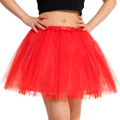 Punane tutu seelik, tüllseelik 42cm