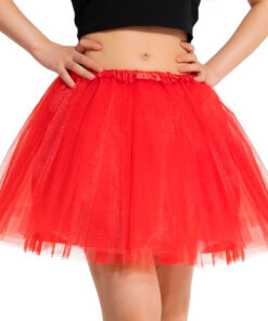 Punane tutu seelik, tüllseelik 42cm