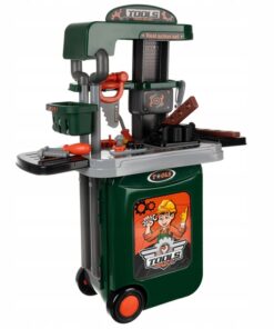 Alternative view of Tööriistakomplekt lastele - tööriistad + töölaud-hoiukohver