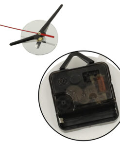 DIY kleebitavate numbritega seinakell 2