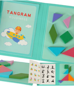 Alternative view of Magnetiline tangram pusle