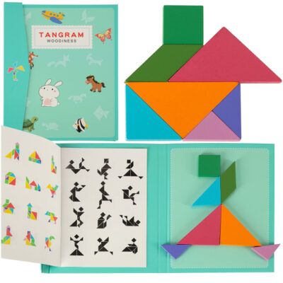 Magnetiline tangram pusle