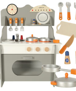 Puidust mänguköök + tarvikud