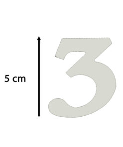 Silver 12 Hour Wall Clock 153484