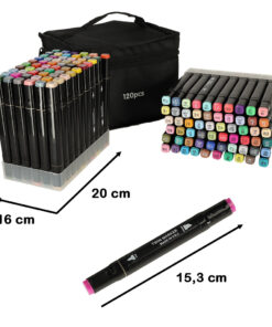 Alternative view of Kahepoolsed markerid 120tk