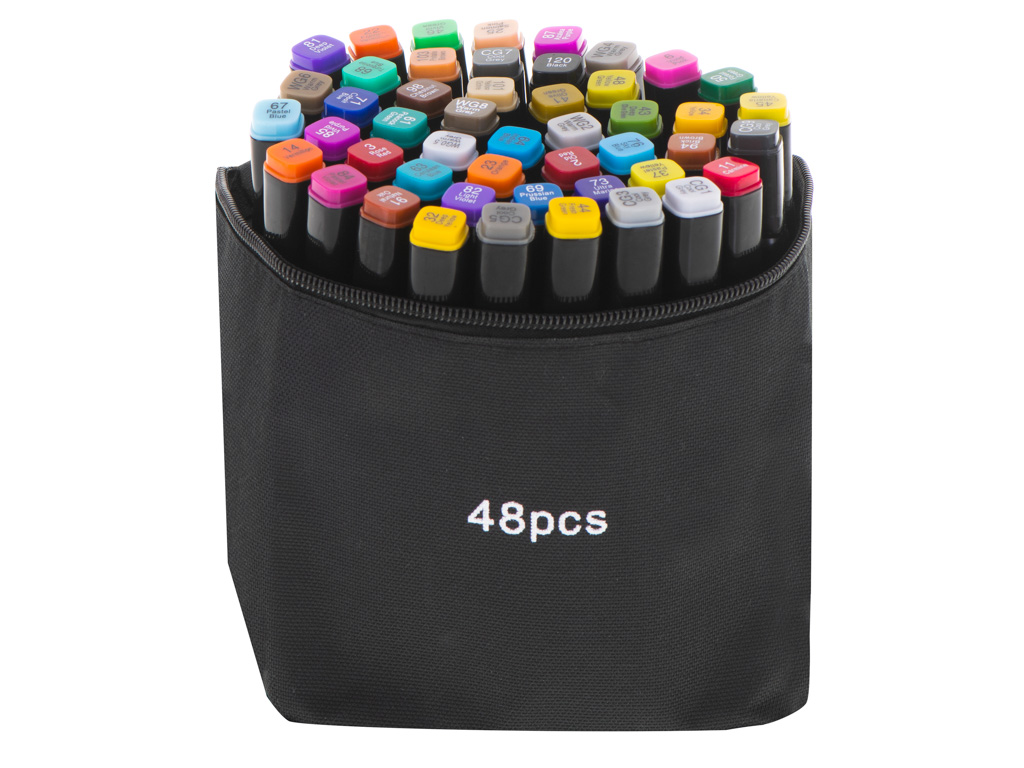 Kahepoolsed markerid 48tk - Image 5