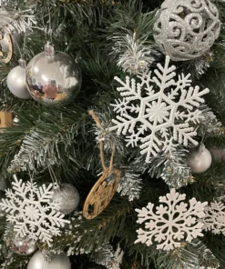 Jõulukaunistused - lumehelbed 12tk