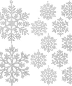 Alternative view of Jõulukaunistused - lumehelbed 12tk