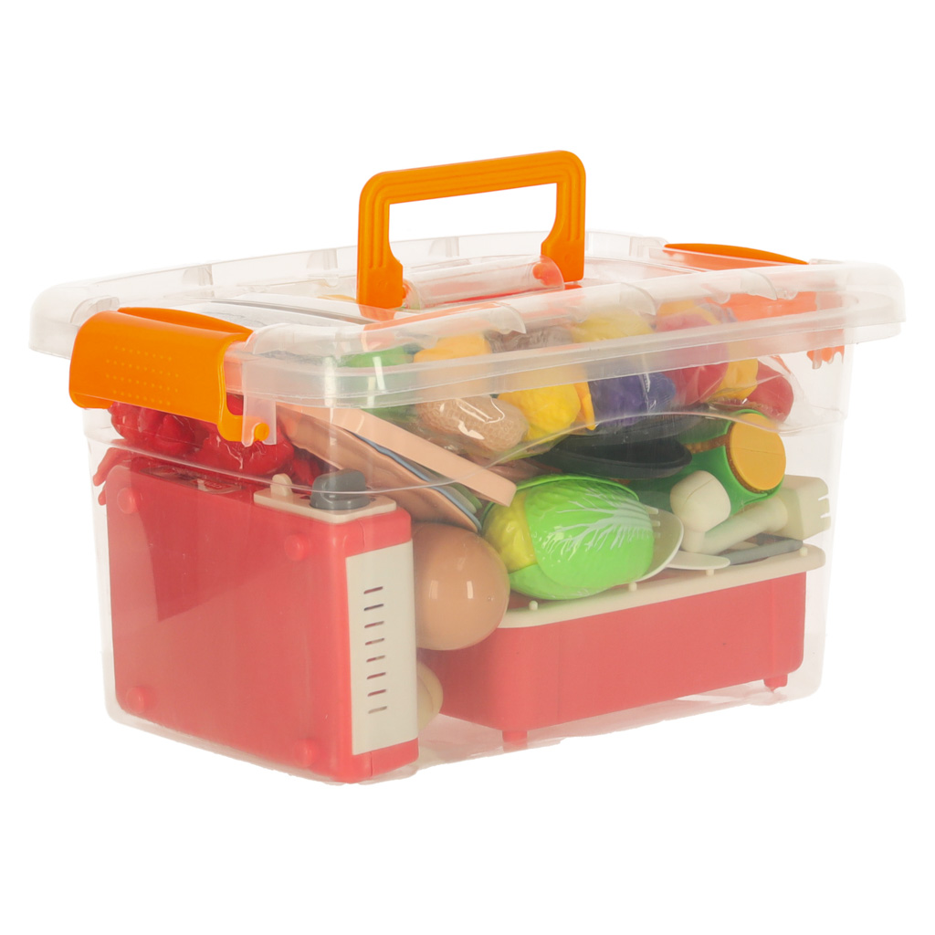 Mänguköök lõigatavate toiduainete ja tarvikutega - Image 16