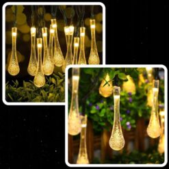 Päikesepatareiga dekoratiiv-tuled 6,5m/30led Soodukas.Com