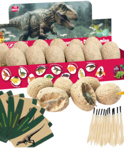 Väljakaevamiskomplekt dinosaurustega 12tk