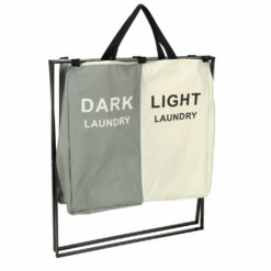 Kokkupandav 2 lahtriga pesukorv Soodukas.Com