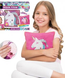 DIY padja õmblemise komplekt - litritega ükssarvik