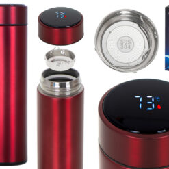 Termos-joogipudel termperatuuri näidikuga