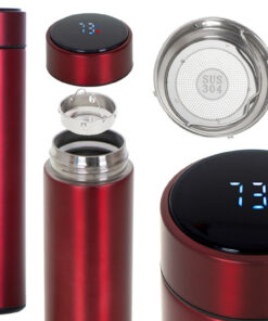 Termos-joogipudel termperatuuri näidikuga