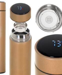 Termos-joogipudel termperatuuri näidikuga