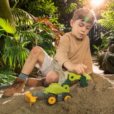 Alternative view of Dinosaurus-ekskavaator