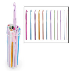 Crochet hook set 12pcs. Soodukas.Com