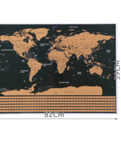 Alternative view of Kraabitav maailmakaart lippudega