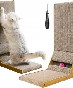 Kassi kraapimissein mänguasjaga