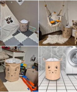 Alternative view of Multifunktsionaalne hoiukorv - mänguasjakorv, pesukorv vm