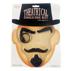 Maskeeringu komplekt - vuntsid, habe, kulmud, monokkel