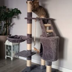 Mitmetasandiline kraapimispostidega kassimaja – Soodukas.Com Mitmetasandiline kraapimispostidega kassimaja Soodukas.Com