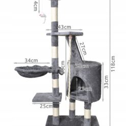 Mitmetasandiline kraapimispostidega kassimaja – Soodukas.Com Mitmetasandiline kraapimispostidega kassimaja Soodukas.Com