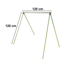 Taimetugede komplekt - 10 tugikeppi + ühendusklambrid Soodukas.Com