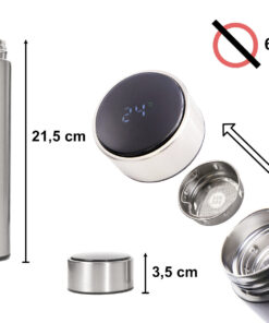 Alternative view of Termos-joogipudel termperatuuri näidikuga