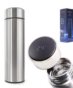 Termos-joogipudel termperatuuri näidikuga