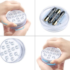 Veealune valgusti puldiga - basseinivalgusti Soodukas.Com