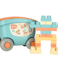 Alternative view of Pehmed ehitusklotsid ratastega hoiukastis