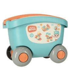 Pehmed ehitusklotsid ratastega hoiukastis – Soodukas.Com Pehmed ehitusklotsid ratastega hoiukastis Soodukas.Com