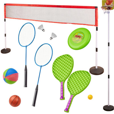 5in1 sportmängude komplekt lastele