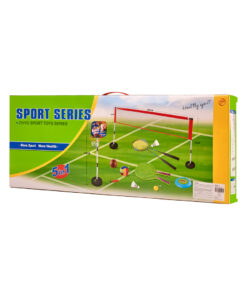 Sports set 5in1 badminton basketball volleyball tennis frisbee 161387