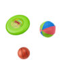 Sports set 5in1 badminton basketball volleyball tennis frisbee 161389