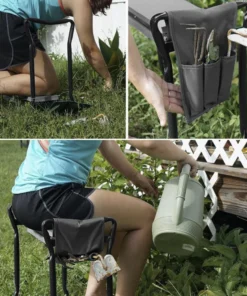 Alternative view of Pink-põlvitusalus aiatöödeks + kingitus